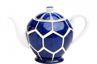 Hermes Bleus D'Ailleurs Tea/Coffee Pot Fete-a-Tete