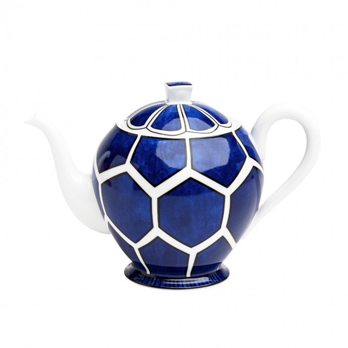 Hermes Bleus D'Ailleurs Tea/Coffee Pot Fete-a-Tete