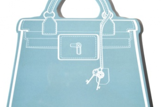 Maison 24 Blue Purse Cutting Board Fete-a-Tete