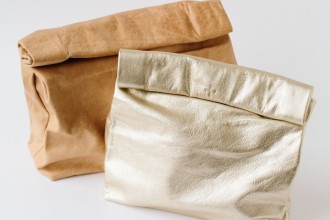 The Picnic Leather Clutch Fete-a-Tete