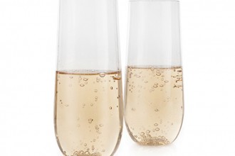 Stemless Champagne Glasses Fete-a-Tete
