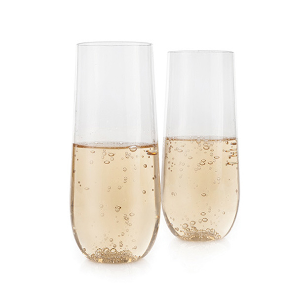 Stemless Champagne Glasses Fete-a-Tete