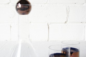 Tom Dixon Glass and Copper Tank Decanter Fete-a-Tete 2