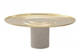 Tom Dixon Brass Cake Stand Fete-a-Tete