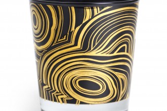 Jonathan Adler Malachite Bar Glassware Fete-a-Tete