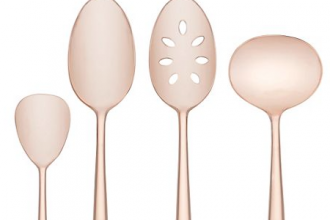 Kate Spade Rose Gold 4-Piece Hostess Set Fete-a-Tete