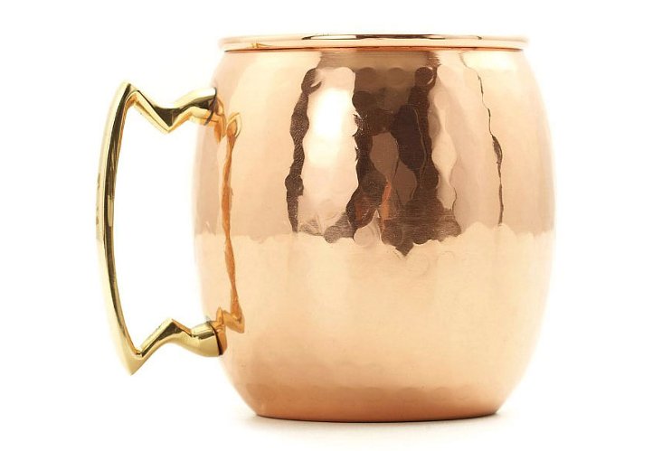 Hammered Copper Moscow Mules S/2 Fete-a-Tete