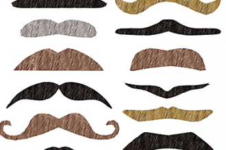 Let's Party Moustache Kit Fete-a-Tete