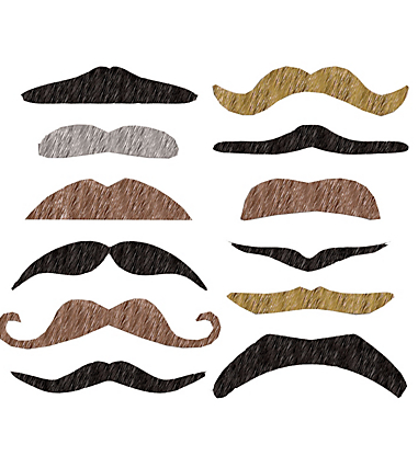 Let's Party Moustache Kit Fete-a-Tete