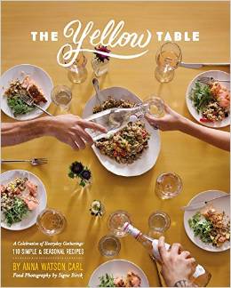 The Yellow Table by Anna Watson Carl Fete-a-Tete
