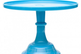 Fishs Eddy Bonnie Blue Cake Stand Fete-a-Tete