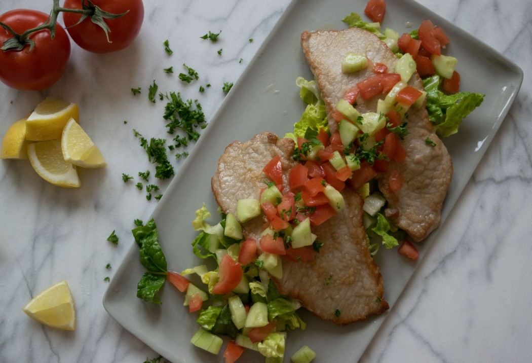 Summertime Veal Piccata Fete-a-Tete