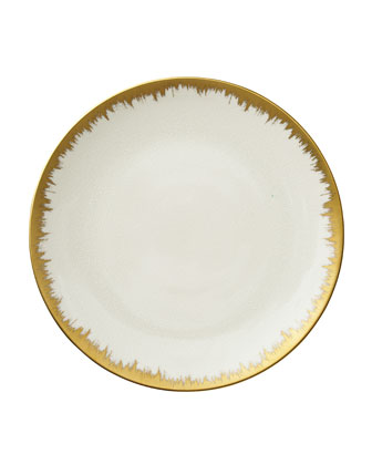 Kim Seybert Opal Crackle & Golden Brushstroke Dinnerware Fete-a-Tete