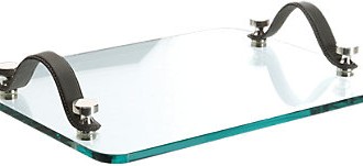 Barneys New York Glass Tray Fete-a-Tete
