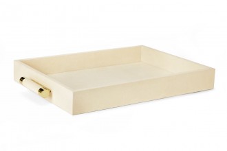 Aerin Shagreen Tray Fete-a-Tete