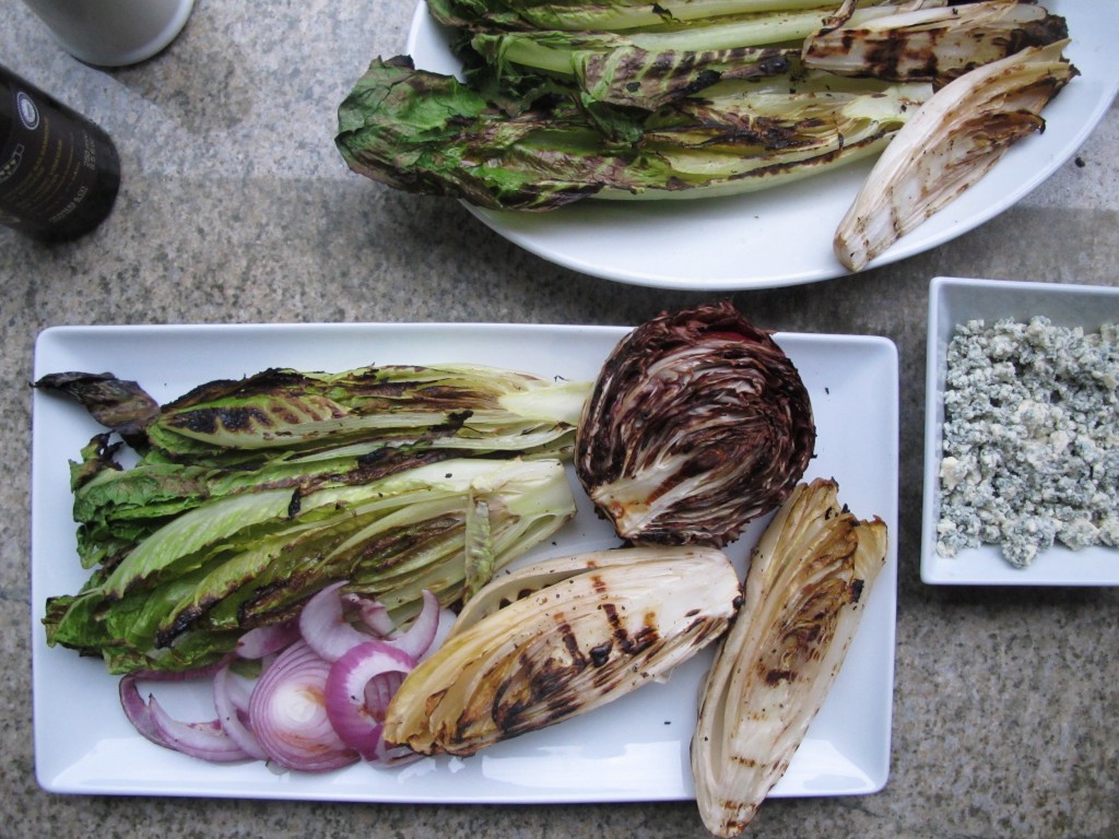 The “I’m So Fancy” Grilled Romaine, Radicchio, Endive Salad Fete-a-Tete 1