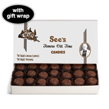 See's Candies Dark Bordeaux Fete-a-Tete