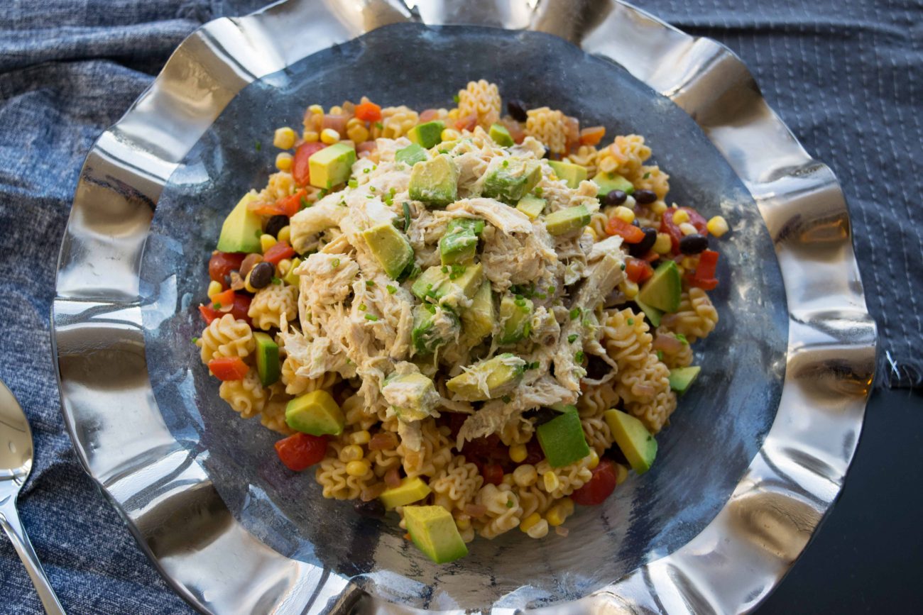 Mexican Street Food Chicken Pasta Salad - Witten Kitchen
