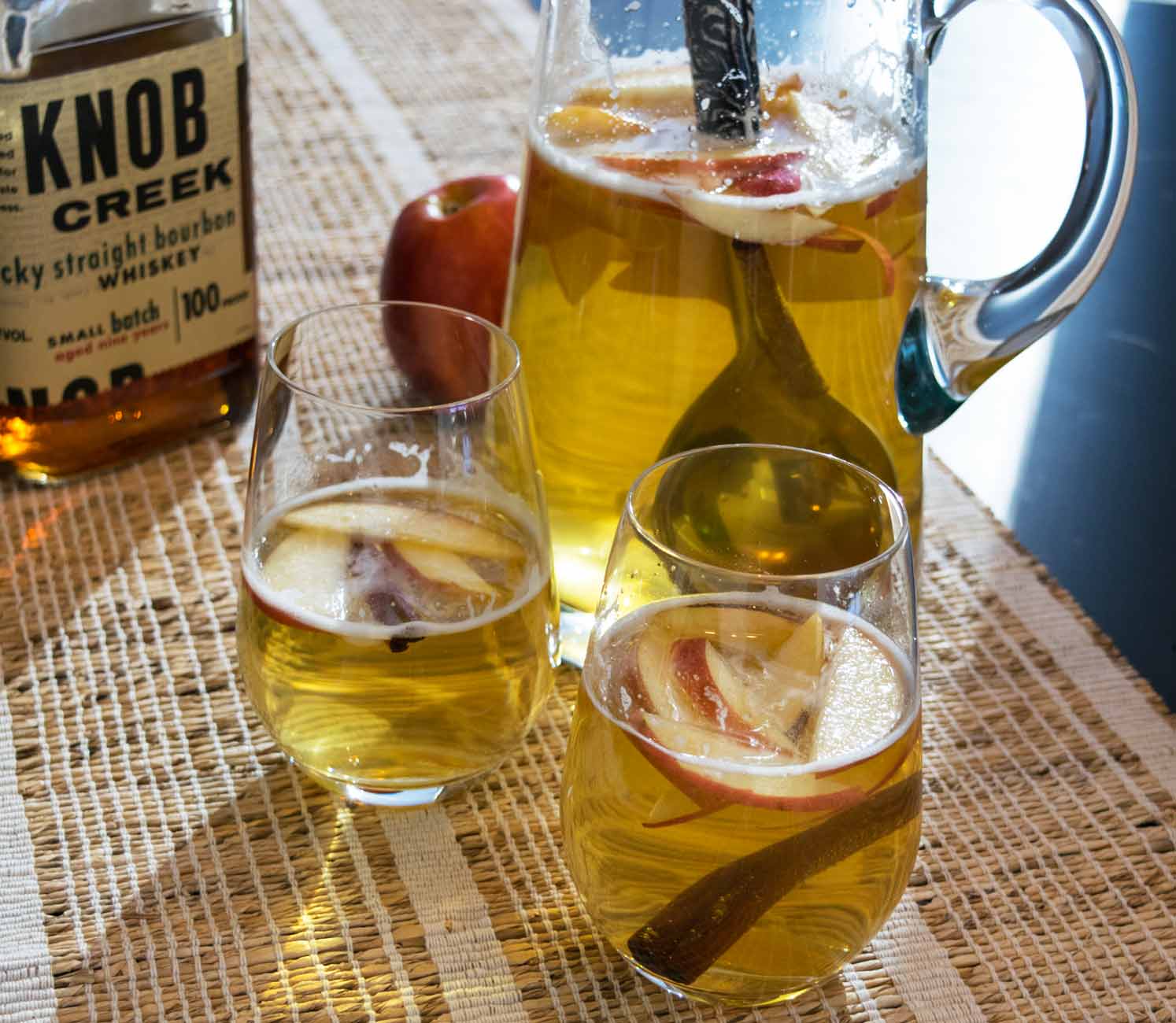 Spiked Maple Cider Sweet Tea Punch - Witten Kitchen