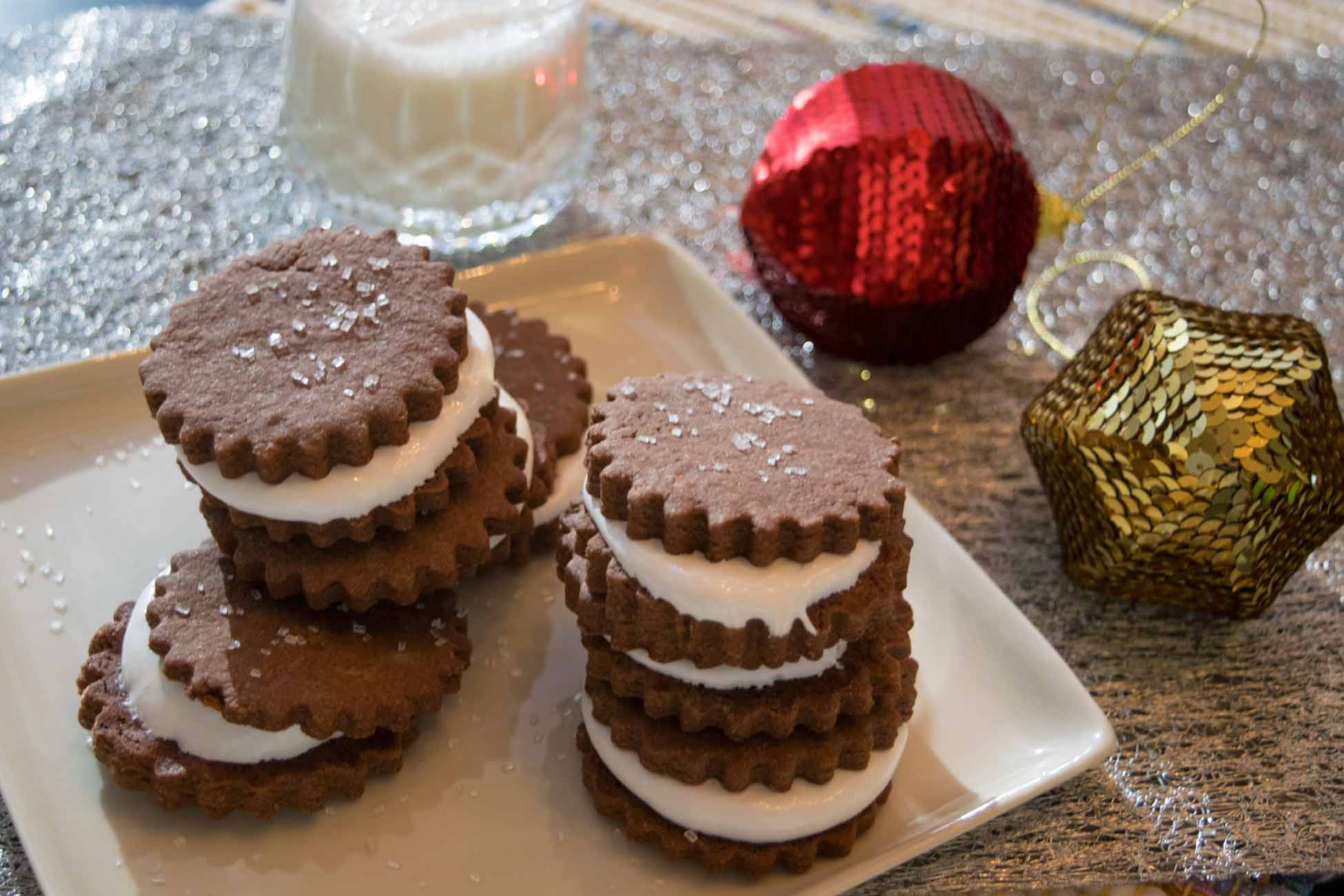 The Night Before Christmas Cookie Sandwich - Witten Kitchen