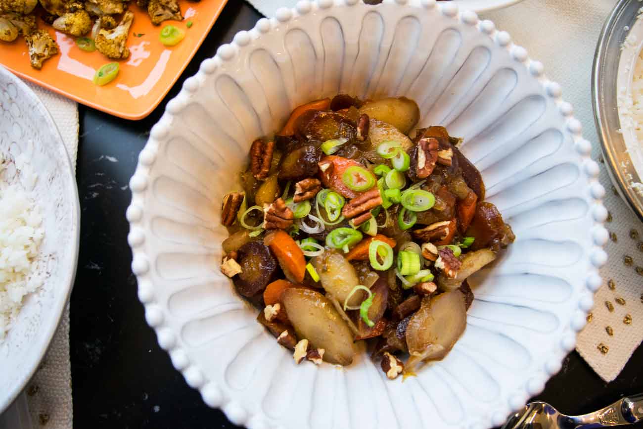 Sweet & Smoky Glazed Carrots with Walnuts - Witten Kitchen