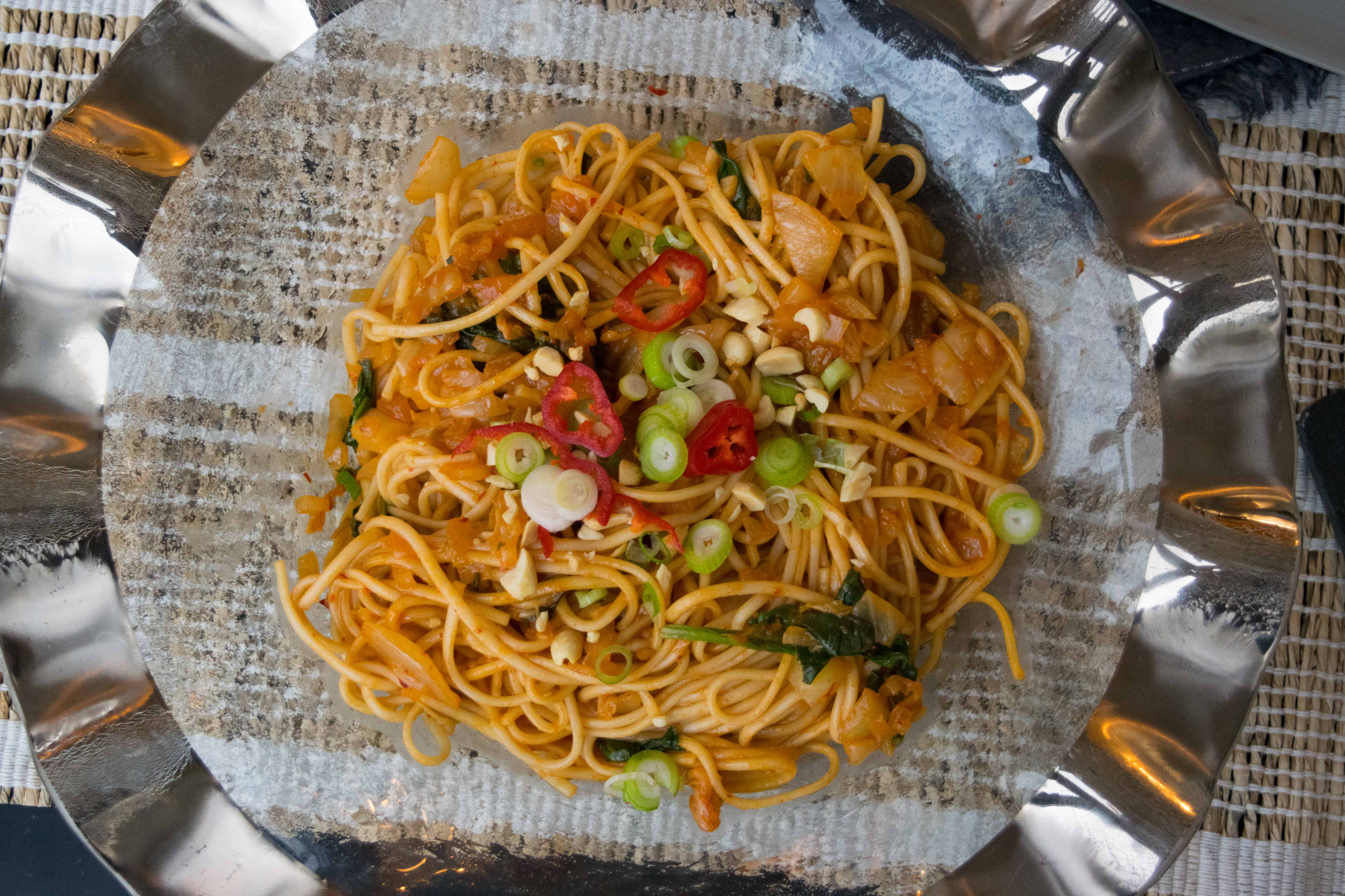 KimchiVeggie Udon Noodle Stir Fry Witten Kitchen